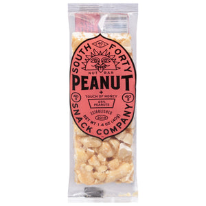 South Forty Snack Co Peanut Nut Bars 12/1.4 Oz [UNFI #32304]