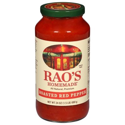 Raos Roasted Red Pepper Pasta Sauce 12/24 Oz [UNFI #60409]