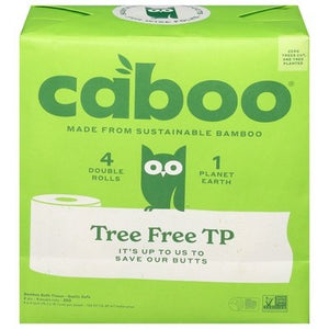 Caboo Bath Tissue 2 Ply 300 Sheets 10/4 Pk [UNFI #78590]