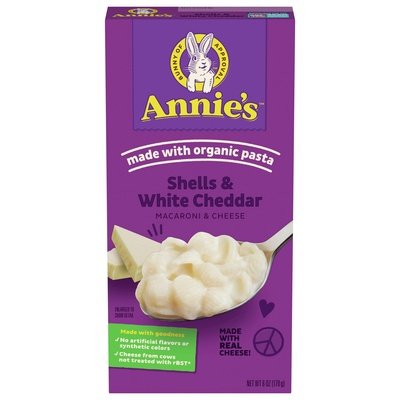 OG3 Annies Nat Shells & Wht Chdr 12/6 OZ [UNFI #24792]