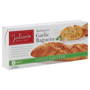 Julians Recipe Multigrain Butter & Garlic 2 Ct 12/12 Oz [UNFI #70932]