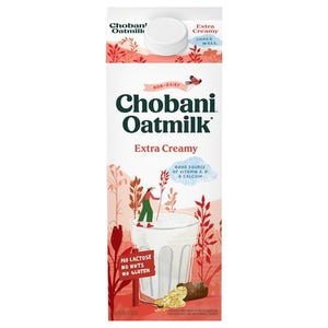 Chobani Extra Creamy Plain Oat Beverage 6/52 Oz [UNFI #4257]