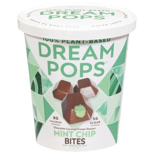 Dream Pops Mint Chip Ice Cream Bites 12/4 Oz [UNFI #61455]