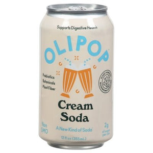 Olipop Cream Soda 12/12 Oz [UNFI #14814]