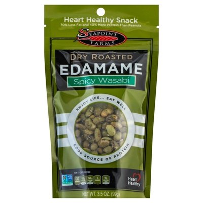 Seapoint Farms Edamame Wasabi 12/3.5 OZ [UNFI #20726]