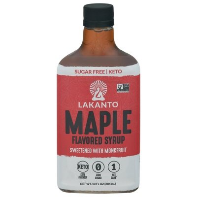 Lakanto Keto Maple Flavored Syrup 8/13 OZ [UNFI #42451]