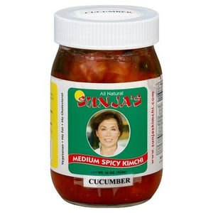 Sunja`S Medium Spicy Cabbage 12/16 OZ [UNFI #17994]