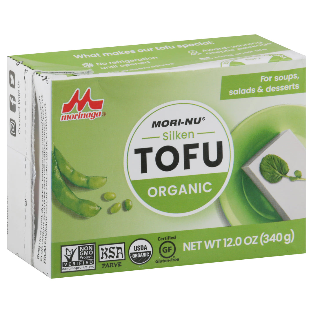 Mori-Nu Organic Silke Tofu Shelf Stbl 12/10.8 Oz [UNFI #89782]