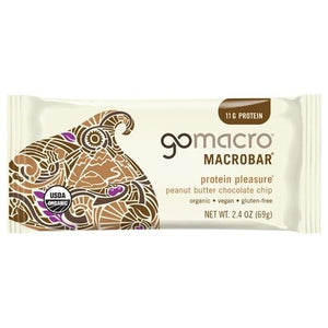 OG2 Gomacro Macrobar Pnt Buttr Choc Chip 12/2.5 OZ [UNFI #52106]