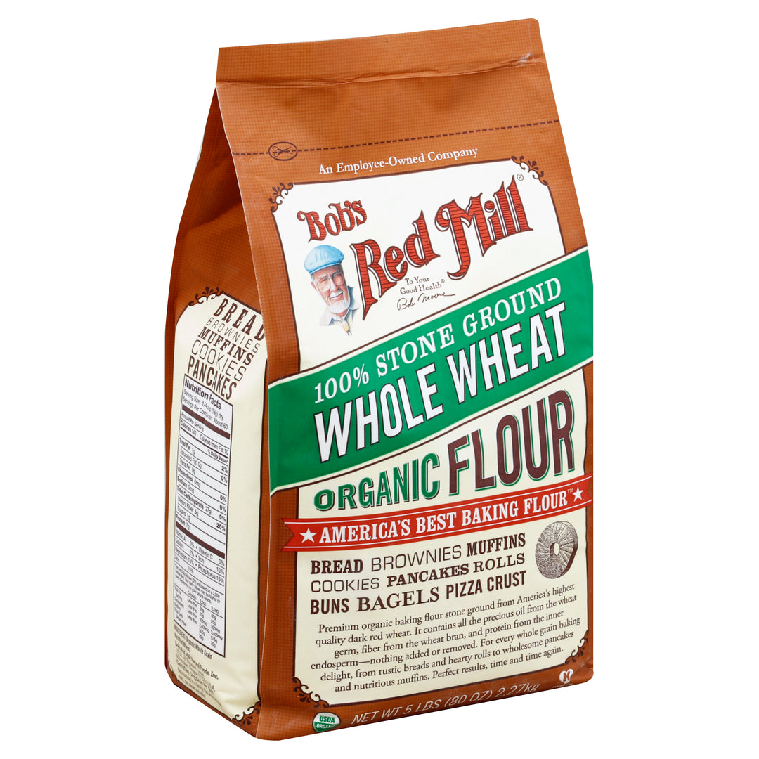 Bobs Red Mill Whole Wheat Flour 8/5 Lb [UNFI #54708]