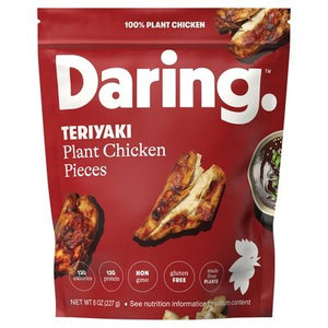 Daring Teriyaki Plant Chicken Pieces 6/8 Oz [UNFI #83774]