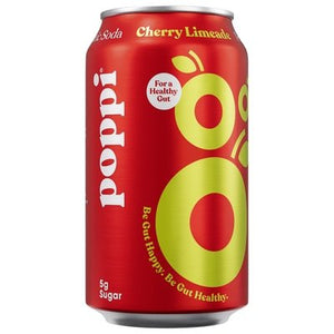 Poppi Cherry Limeade 12/12 Oz [UNFI #66777]