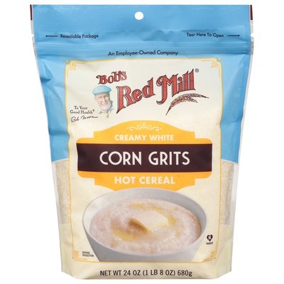 Bobs Grits White Corn 4/24 OZ [UNFI #81949]
