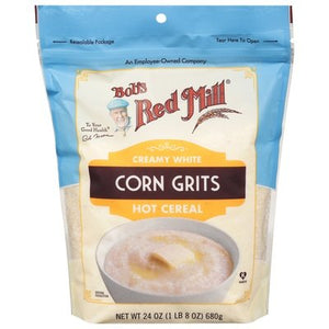 Bobs Grits White Corn 4/24 OZ [UNFI #81949]