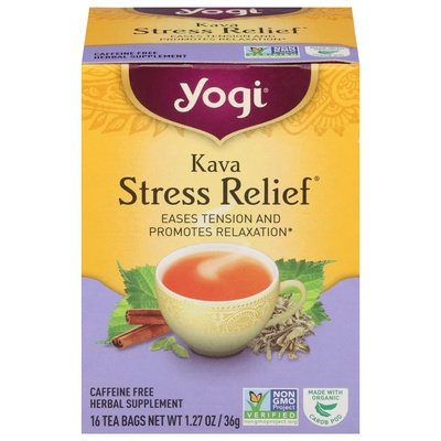 YOGi Tea Stress Relief Kava 6/16 BAG [UNFI #27062] T