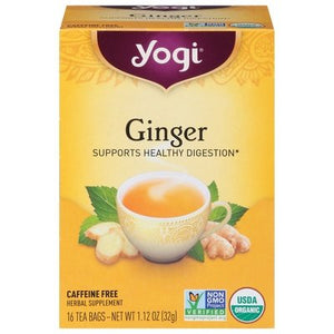 OG3 YOGi Tea Ginger 6/16 BAG [UNFI #27043] T