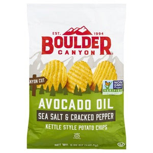 Boulder Canyon Avcdo Oil Sslt Crkd Pep 12/5.25 OZ [UNFI #57262]