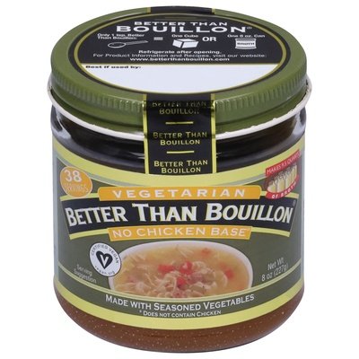 Better Than Bouillon Veg No Chicken Base 6/8 OZ [UNFI #37554]