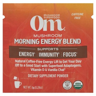 Om Mushroom Morning Energy Blend 10/.28 Oz [UNFI #20445]