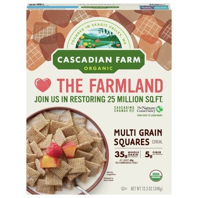 OG2 Cascadian Farm Multi Grain Sqr Crl 10/12.3 OZ [UNFI #58217]