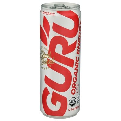 Guru Energy Drink, Lite 24/12 Oz [UNFI #65671]