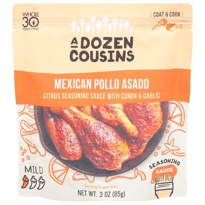 A Dozen Cousins Sauce Mexican Pollo Asado 10/3 Fz [UNFI #7161]