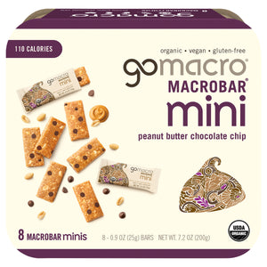 Gomacro Peanut Butter Chocolate Chip 7/7.2 Oz [UNFI #19151]