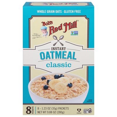 Bob`S Red Mill Classic, Packets, Gluten Free 4/9.88 OZ [UNFI #69784]