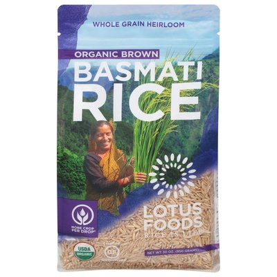 OG2 Lotus Brown Basmati 6/30 OZ [UNFI #33472]