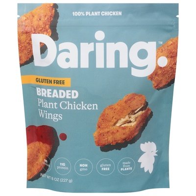 Daring Plant Chicken Pieces, Breaded 6/8 OZ [UNFI #81433]