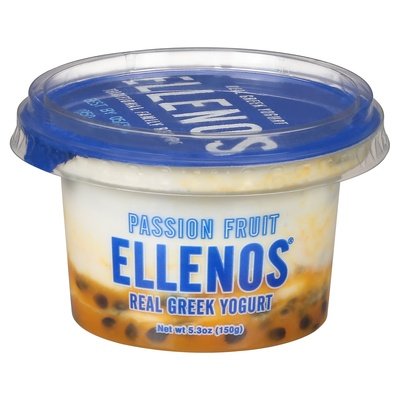 Ellenos Passion Fruit, Greek Yogurt 8/5.3 OZ [UNFI #37222]