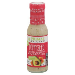 Primal Kitchen Poppy Seed,Dressing,Marinade 6/8 Oz [UNFI #55907]