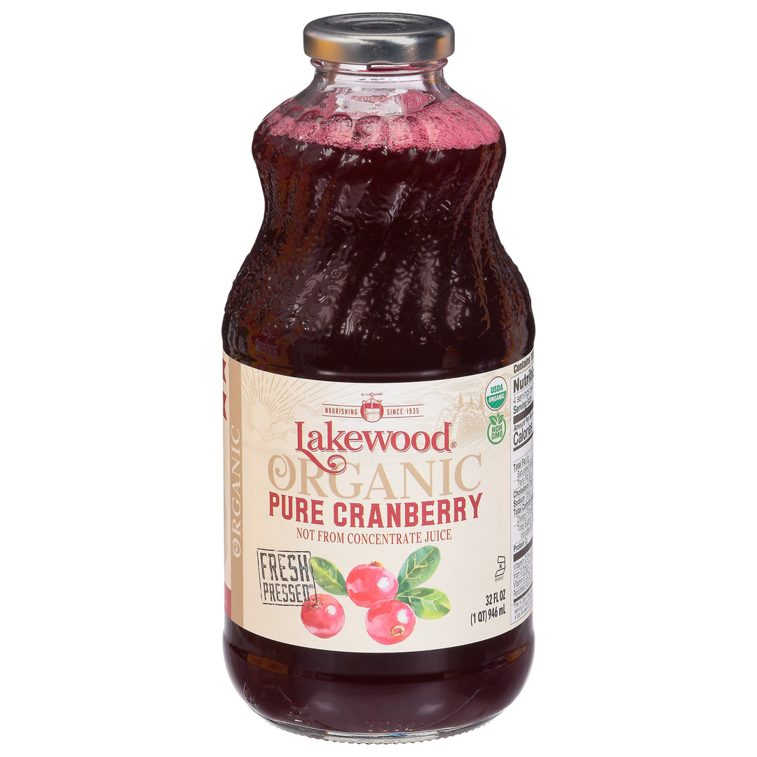 OG2 Lakewood Pure Cranberry Jce 6/32 OZ [UNFI #69532]