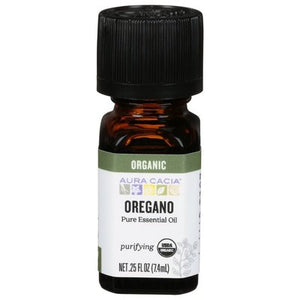 OG2 Aura Cacia Essntl Oil Oregano .25 OZ [UNFI #51749] T