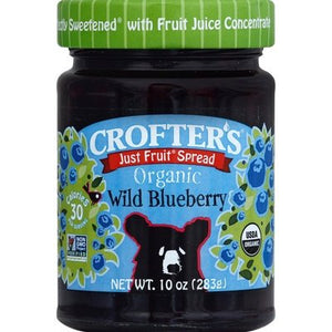 OG2 Crofters Just Fruit Spread Wld Blbry 6/10 OZ [UNFI #63857]