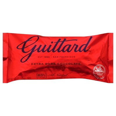 Guittard 63% Extra Dark Choc Chips 12/11.5 OZ [UNFI #67215]