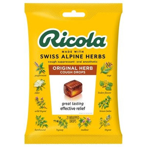 Ricola Cough Drops,Original Herb 8/21 Ct [UNFI #88361]