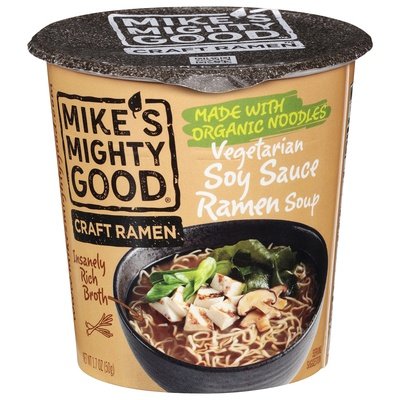 OG3 Mike`S Mighty Good Soy Sauce Ramen Soup 6/1.7 OZ [UNFI #80822]