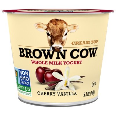 Brown Cow Crmtp Chry Van 12/5.3 OZ [UNFI #36716]