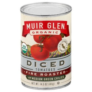 OG2 Muir Glen Fire Rst W Grn Chi 12/14.5 OZ [UNFI #31411]