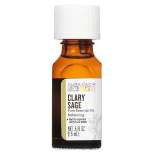 Aura Cacia Ess Oil Clary Sage .5 OZ [UNFI #85039] T