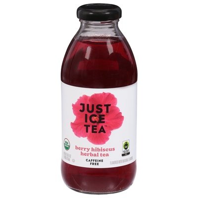 Just Ice Tea Berry Hibiscus Herbal Tea 12/16 Oz [UNFI #17747]