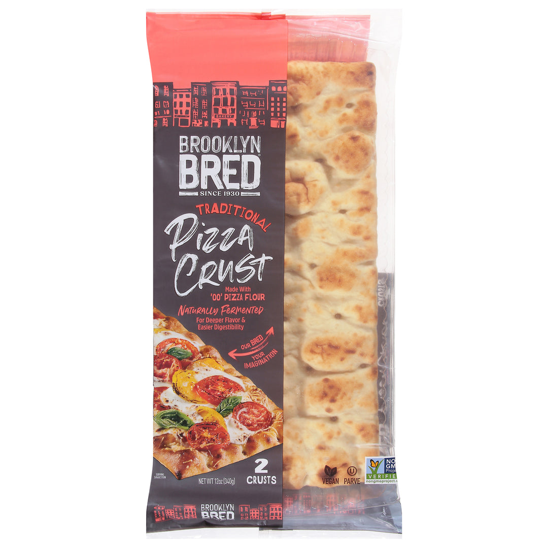 Brooklyn Bred Traditional Pizza Crust 2Ct 12/12 Oz [UNFI #67644]