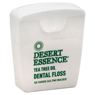 Desert Ess Tea Tree Dental Floss 6/50 YD [UNFI #54323] T