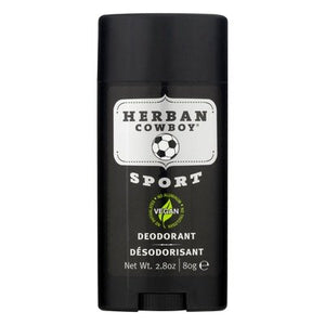 Herban Cowboy Sport Deodorant 2.8 OZ [UNFI #69351] T