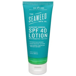 Seaweed Bath Co Everyday Mineral SPF 40 Lotion 3.4 FZ [UNFI #16737] T
