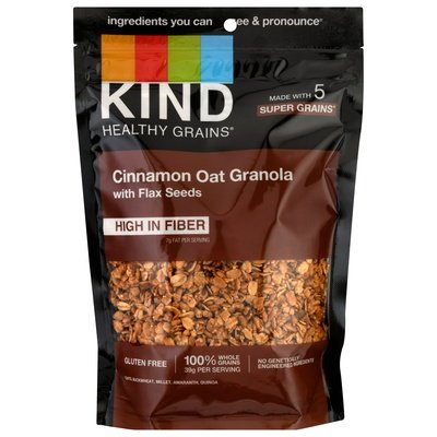 Kind Healthy Grains Cinn Oat Flax Clstrs 6/11 OZ [UNFI #06072]