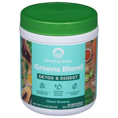 Amazing Grass Green Superfood Detox&Digest 7.4 Oz [UNFI #40198]