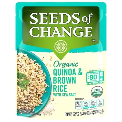 Seeds Of Change Seasalt Quinoa Brown Rice 12/8.5 Oz [UNFI #11058]