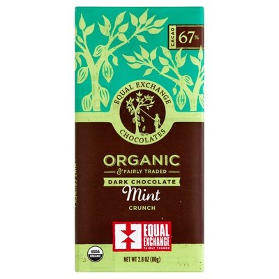 OG2 Equal Exchange Drk Choc Mnt Crnch Br 12/2.8 OZ [UNFI #32072]